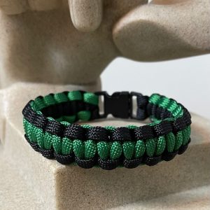 Cobra Weave Paracord Bracelet – Handmade, Custom Sized